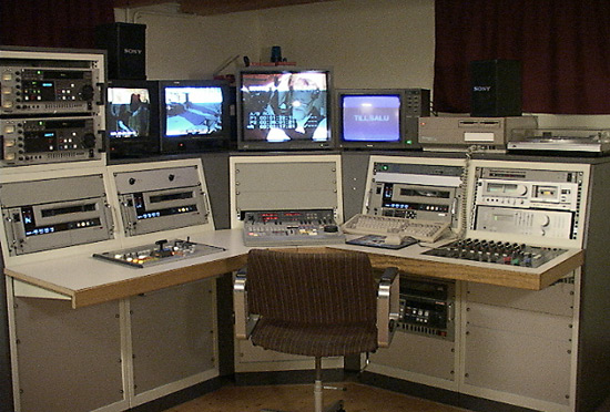 Analog redigering i början på 2002